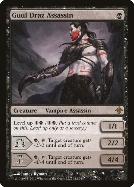 Guul Draz Assassin, Magic card ROE 112 — Rise of the Eldrazi set
