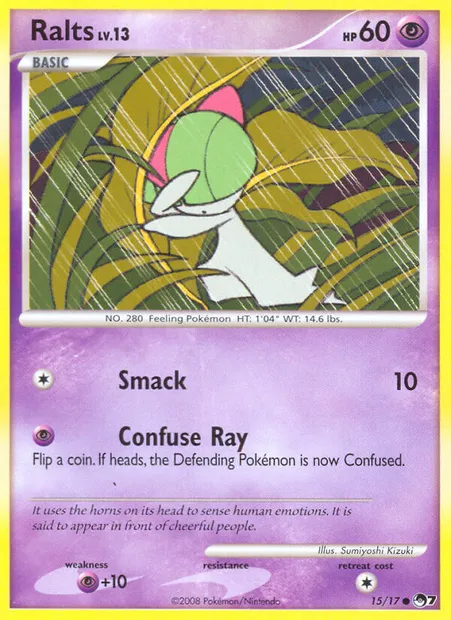 Ralts, Pokémon card P7 15 — POP Series 7 set