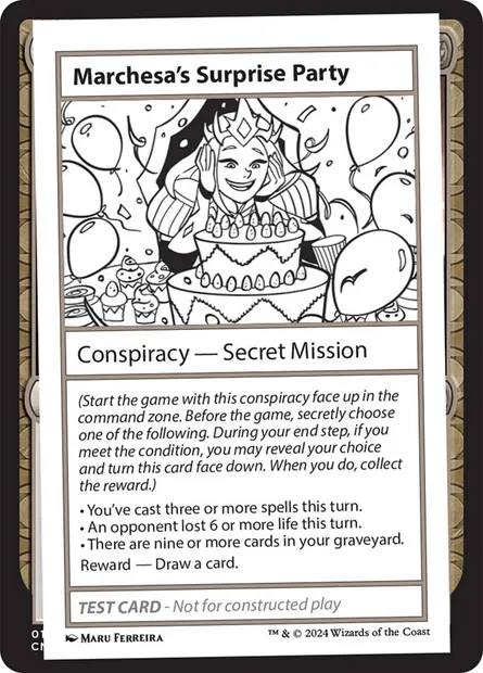 Marchesa's Surprise Party, Magic card MB2 503 — Mystery Booster 2 set