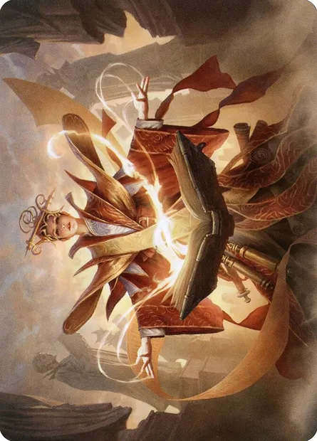 Augusta, Dean of Order // Augusta, Dean of Order, Magic card ASTX 54 — Strixhaven Art Series set