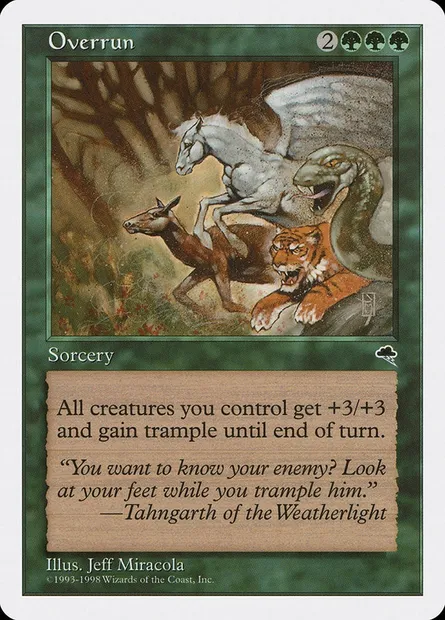 Envahissement, carte Magic ATH 61 — extension Anthologies