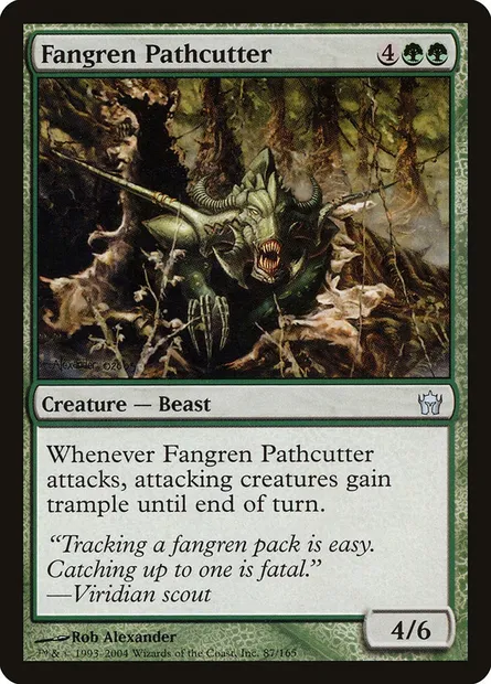Fangren Pathcutter, Magic card 5DN 87 — Fifth Dawn set