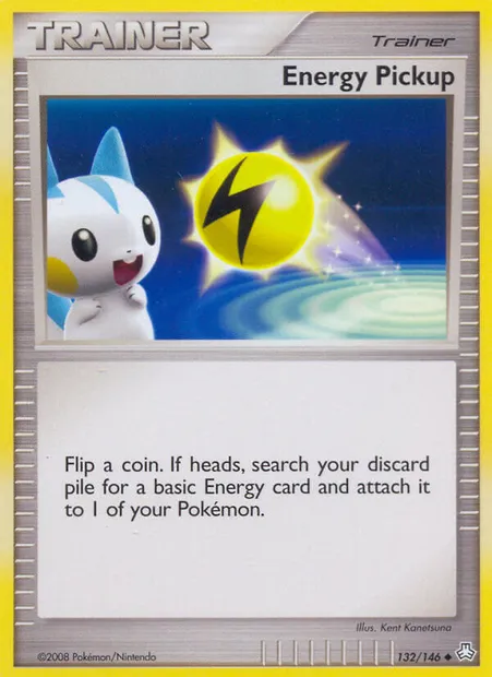 Energy Pickup, Pokémon card LA 132 — Legends Awakened set
