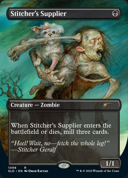 Stitcher's Supplier, Magic card SLD 1098 — Secret Lair Drop set