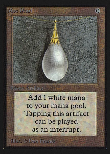 Mox Pearl, Magic card CEI 264 — Intl. Collectors' Edition set
