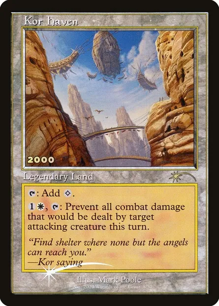 Kor Haven, Magic card P30A 8 — 30th Anniversary Play Promos set