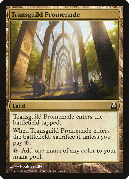 Transguild Promenade, Magic card RTR 249 — Return to Ravnica set