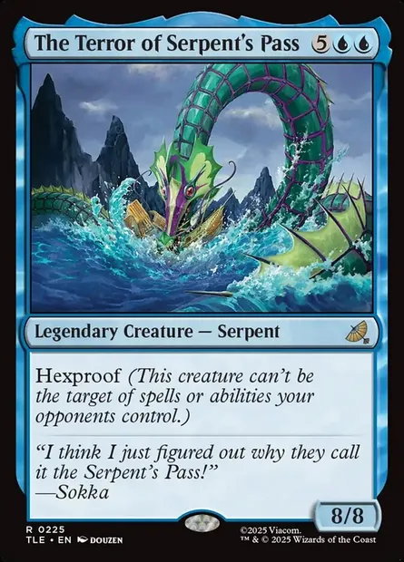 The Terror of Serpent's Pass, Magic card TLE 225 — Avatar: The Last Airbender Eternal set