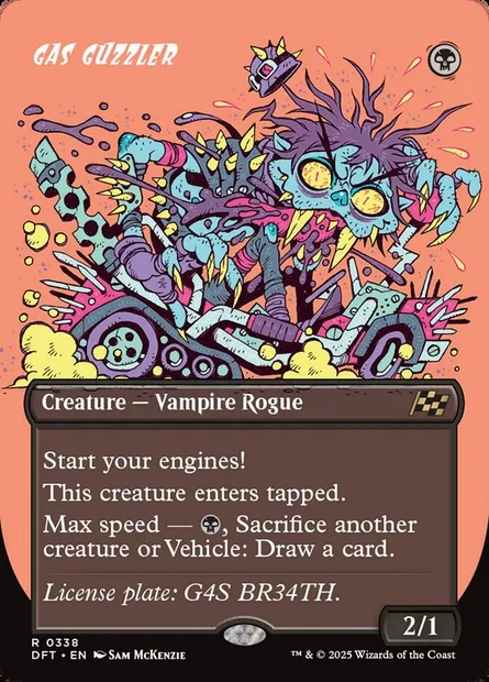 Gas Guzzler, Magic card DFT 338 — Aetherdrift set