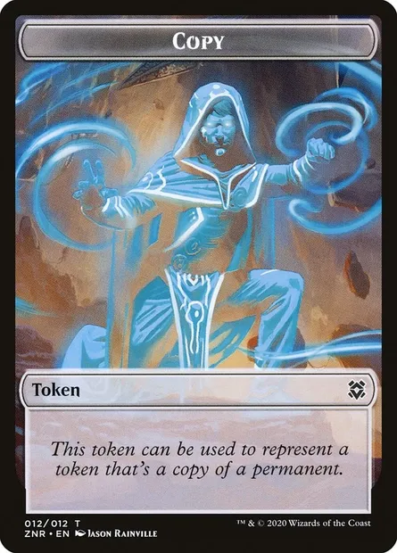 Copy, carte Magic TZNR 12 — extension Zendikar Rising Tokens