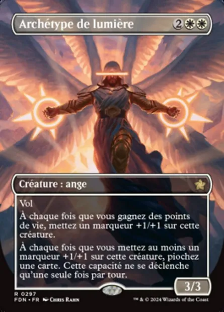 Archétype de lumière, carte Magic FDN 297 — extension Foundations