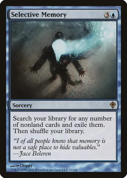 Selective Memory, Magic card WWK 37 — Worldwake set