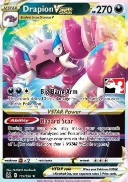 Drapion VSTAR, Pokémon card PPS 119-2 — Play! Pokémon Prize Pack Series set