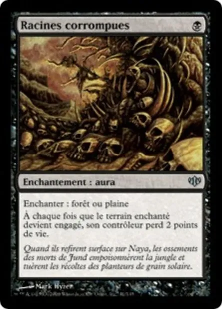 Racines corrompues, carte Magic CON 41 — extension Conflux