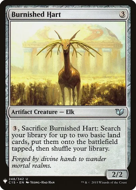 Burnished Hart, Magic card PLST C15-248 — The List set