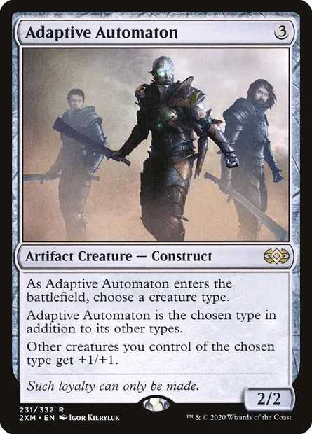 Adaptive Automaton, Magic card 2XM 231 — Double Masters set