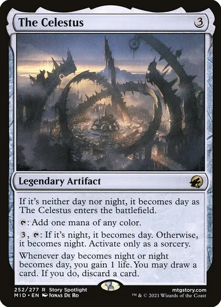 The Celestus, Magic card MID 252 — Innistrad: Midnight Hunt set