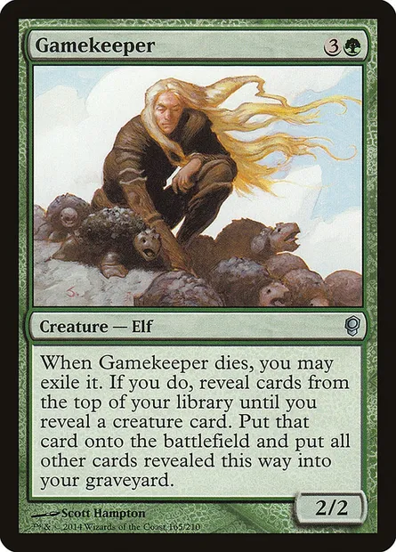 Gamekeeper, Magic card CNS 165 — Conspiracy set