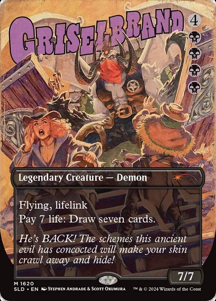 Griselbrand, carte Magic SLD 1620 — extension Secret Lair Drop