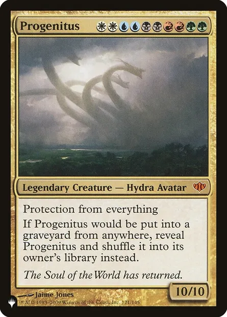 Progenitus, Magic card PLST CON-121 — The List set