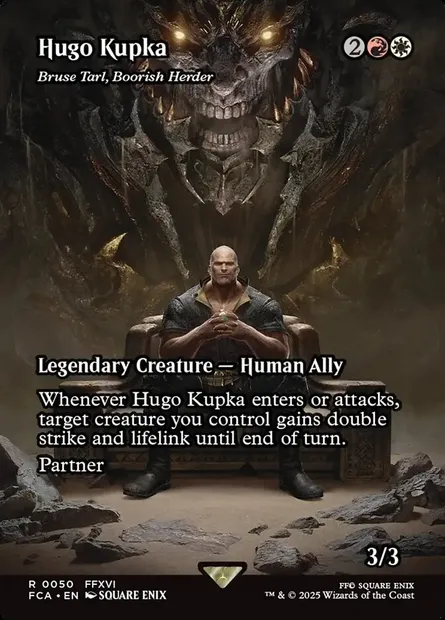 Bruse Tarl, Boorish Herder, Magic card FCA 50 — Final Fantasy: Through the Ages set