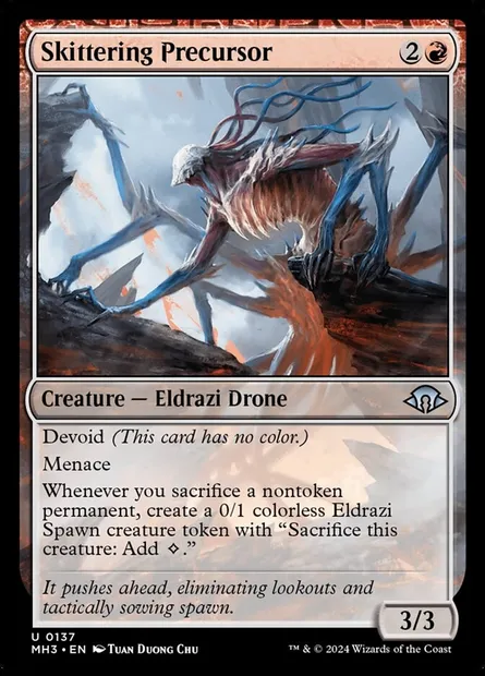 Skittering Precursor, Magic card MH3 137 — Modern Horizons 3 set