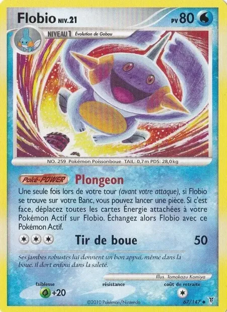 Flobio, carte Pokémon SV 67 — extension Vainqueurs Suprêmes