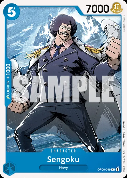 Sengoku, carte One Piece OP06-049 — extension ONE PIECE CARD THE BEST