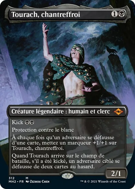 Tourach, chantreffroi, carte Magic MH2 312 — extension Horizons du Modern 2