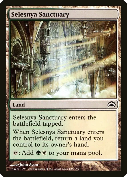 Selesnya Sanctuary, Magic card PC2 125 — Planechase 2012 set