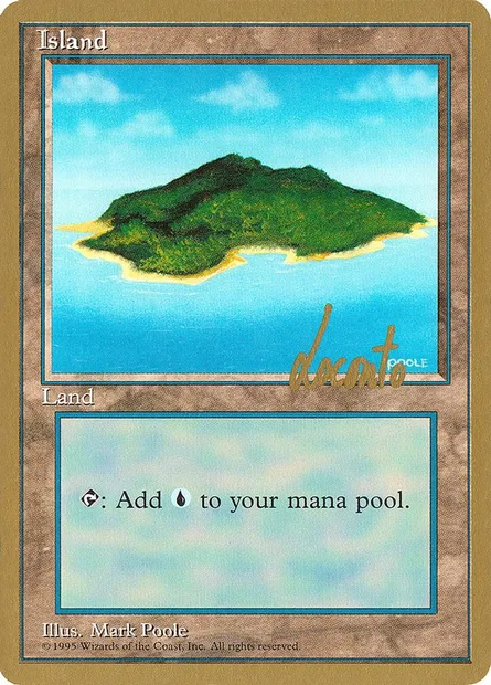 Île, carte Magic PTC ml367 — extension Pro Tour Collector Set