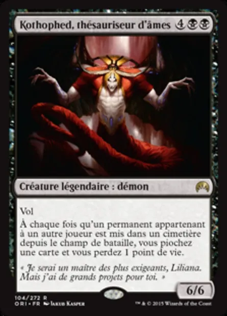 Kothophed, thésauriseur d'âmes, carte Magic ORI 104 — extension Magic Origines