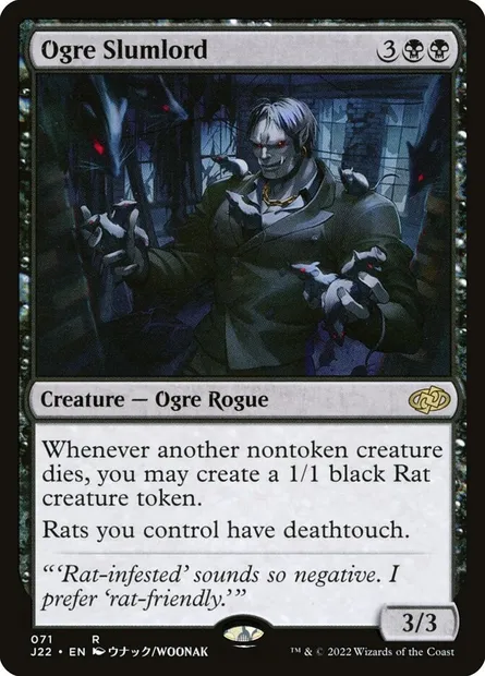 Ogre Slumlord, Magic card J22 71 — Jumpstart 2022 set