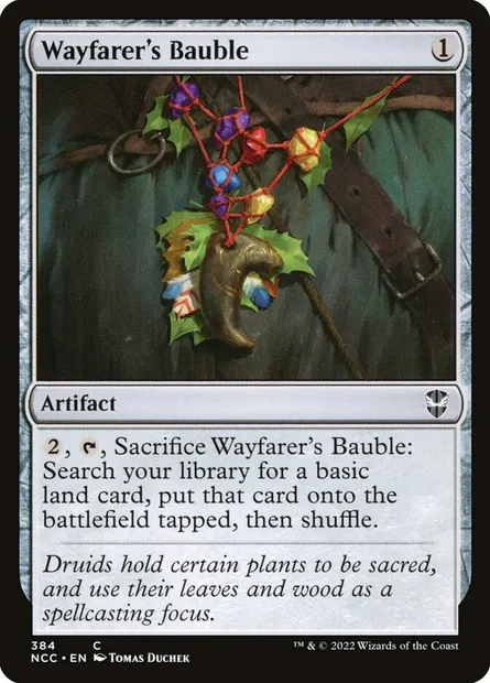 Wayfarer's Bauble, Magic card NCC 384 — New Capenna Commander set