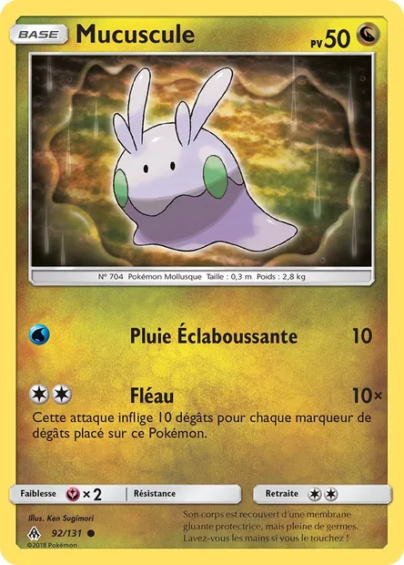 Mucuscule, carte Pokémon FLI 92 — extension Lumière Interdite