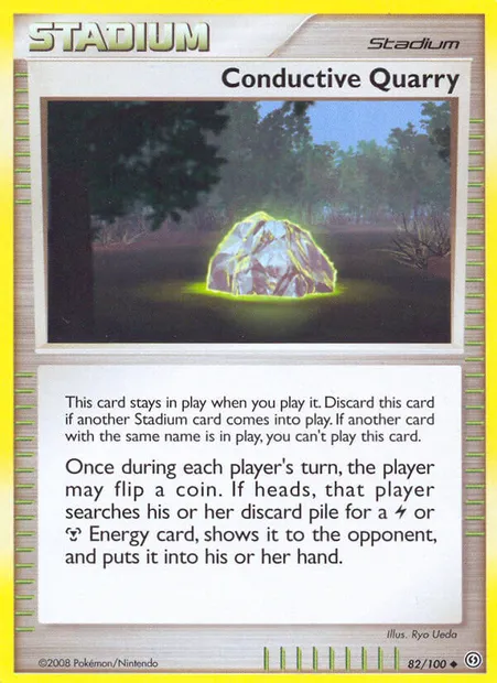 Conductive Quarry, Pokémon card SF 82 — Stormfront set