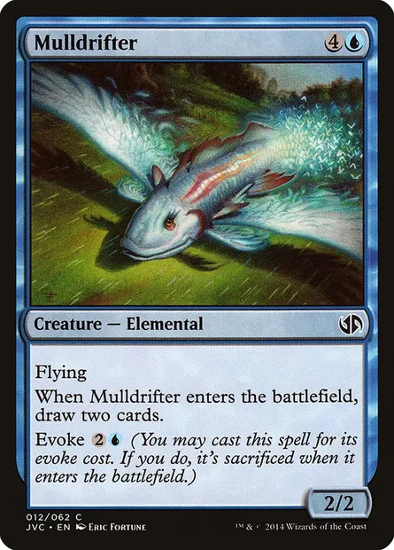 Mulldrifter, Magic card JVC 12 — Duel Decks Anthology: Jace vs. Chandra set