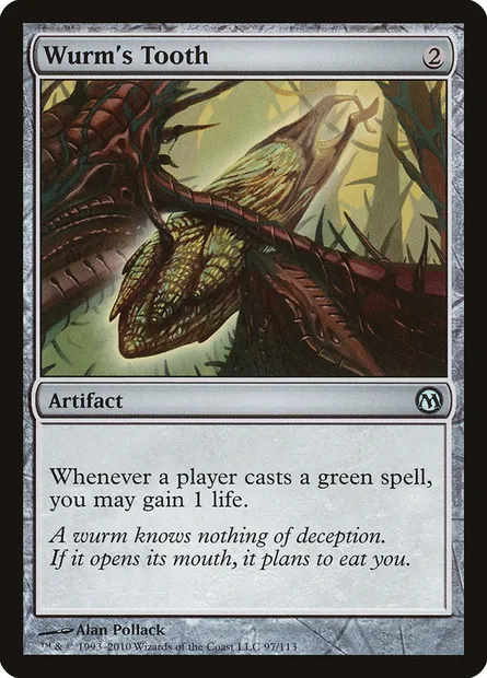 Wurm's Tooth, Magic card DPA 97 — Duels of the Planeswalkers set