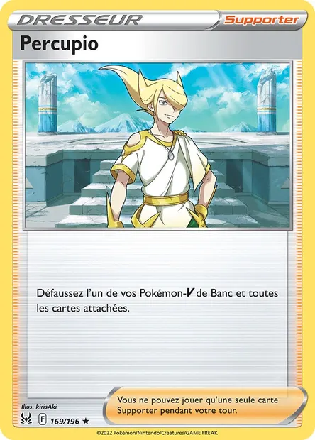 Percupio, carte Pokémon LOR 169 — extension Origine Perdue