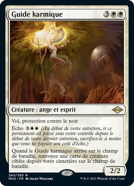 Guide karmique, carte Magic MH2 263 — extension Horizons du Modern 2