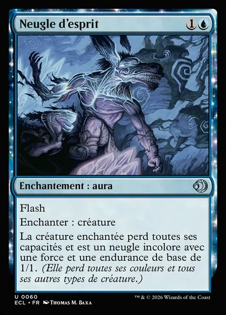 Neugle d'esprit, carte Magic ECL 60 — extension Lorwyn Eclipsed