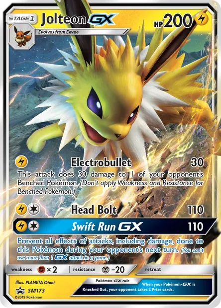Voltali GX, carte Pokémon SM 173 — extension Promo SM