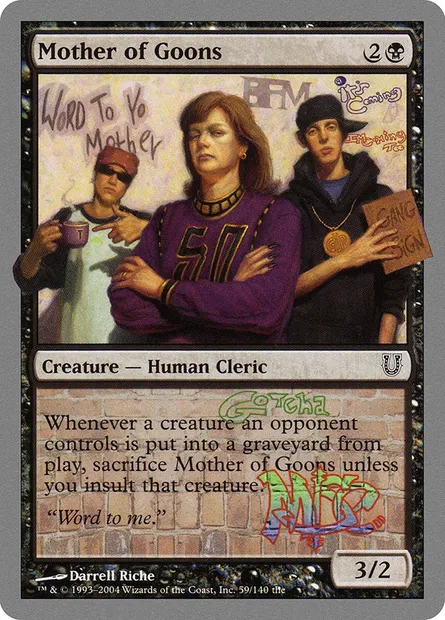 Mother of Goons, carte Magic UNH 59 — extension Unhinged