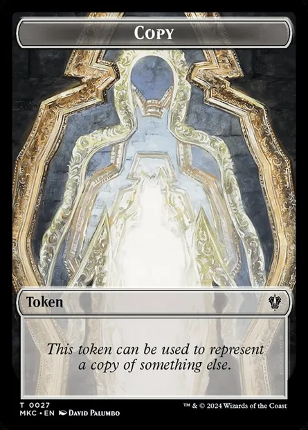 Copy, Magic card TMKC 27 — Murders at Karlov Manor Commander Tokens set