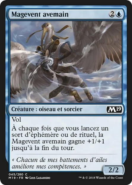 Magevent avemain, carte Magic M19 45 — extension Core Set 2019