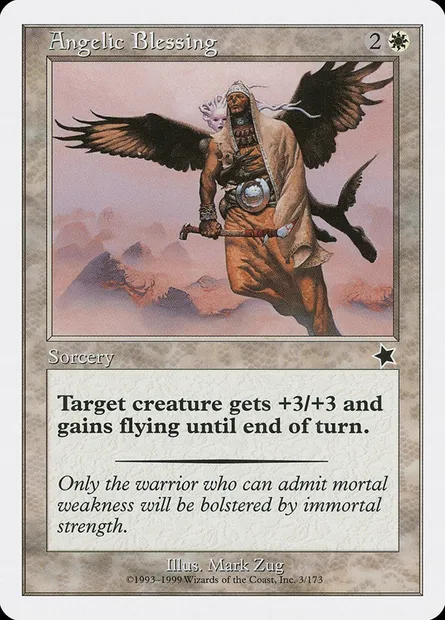 Angelic Blessing, Magic card S99 3 — Starter 1999 set