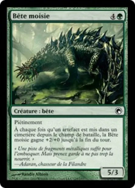 Bête moisie, carte Magic SOM 125 — extension Cicatrices de Mirrodin