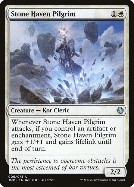 Stone Haven Pilgrim, Magic card JMP 6 — Jumpstart set