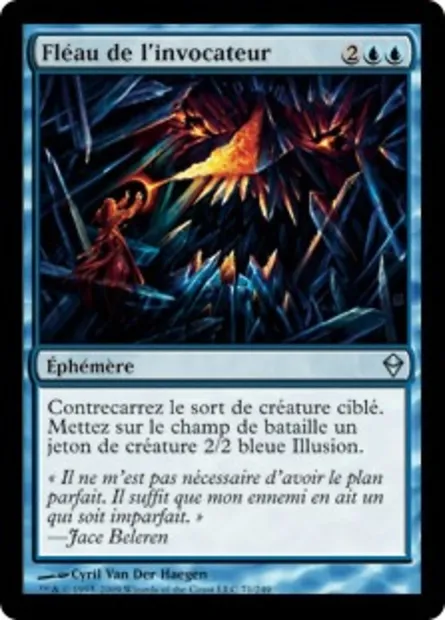 Fléau de l'invocateur, carte Magic ZEN 71 — extension Zendikar