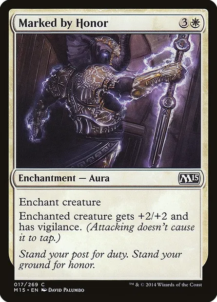 Marked by Honor, Magic card M15 17 — Magic 2015 set